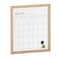 Martha Stewart Everette 18in. x 18in. Magnetic Monthly Calendar Dry Erase Board, w/Dry Erase Marker and 2 Mgnts BR-PM-MWP-4545-LN-MS - alternate 10